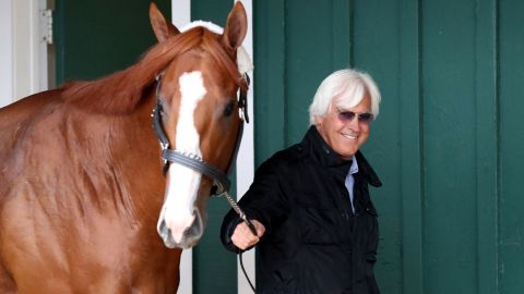 Bob Baffert es célebre por entrenar a dos ganadores de la Triple Corona.