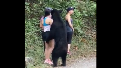 Las mujeres mantuvieron la calma en todo momento.