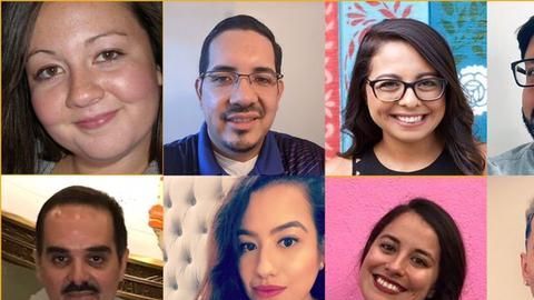 Reporteros latinos del periódico LA Times quieren más latinos en la redacción. (Twitter LA Times Latino Caucus)