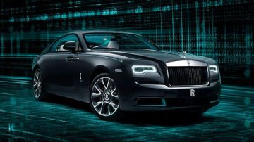 Rolls-Royce Wraith Kryptos Collection.
Crédito: Cortesía Rolls-Royce.