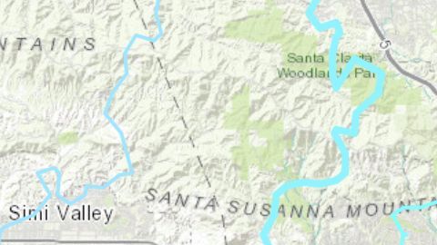 Mapa de intensidad del sismo de 4.2 grados.