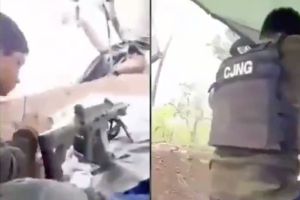 VIDEO: Narcos del CJNG se graban enfrentando a balazos a grupo rival