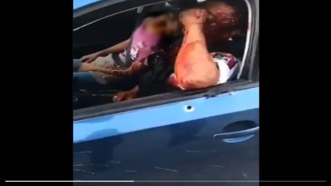 VIDEO: Sicarios atacan a guardia de cárcel, él sobrevive pero matan a su hijo