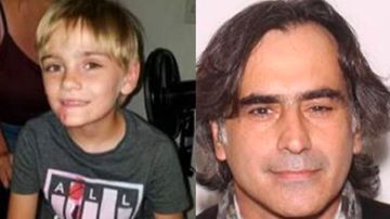 El niño Michael Morris podría estar viajando con Haralampos Savopoulos, de 50 años.