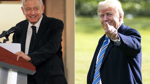 López Obrador y Trump