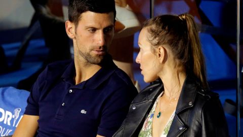 Novak y Jelena Djokovic