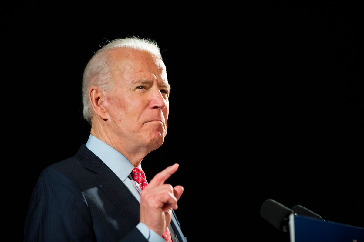 Joe Biden, candidato presidencial demócrata.