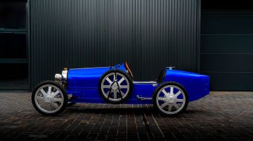 El nuevo Bugatti Baby II es el 75% del tamaño de un Bugatti 35 real.