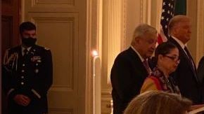 La empresaria fue invitada a la cena por el presidente mexicano