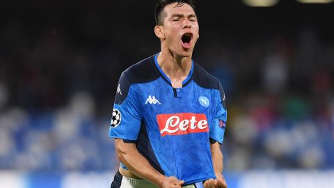 Hirving ‘Chucky’ Lozano volvió a anotar con el Napoli y ahora se estrena como goleador en Champions League.