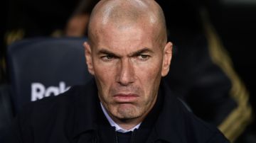 Zinedine Zidane. técnico del Real Madrid.