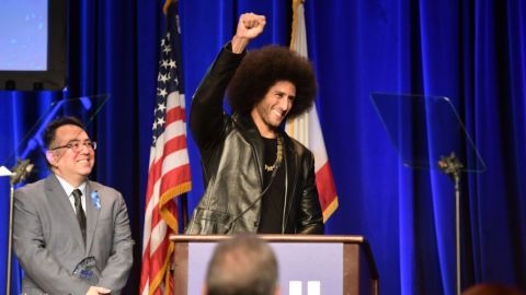 Colin Kaepernick no juega desde 2016