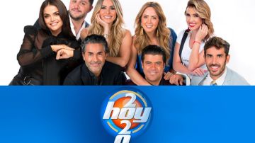 Los conductores del programa "Hoy" de Televisa.