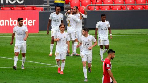 El Real Madrid resolvió un duro partido a su favor.