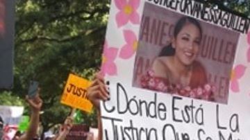 Miles en Houston salieron a perdir "justicia por Vanessa Guillén".
