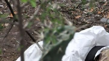 Hallazgo de fosas clandestinas.