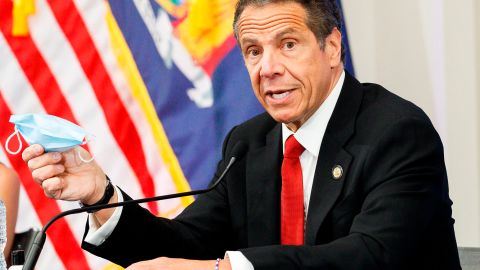 El gobernador de Nueva York, Andrew Cuomo.