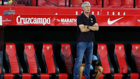 Quique Setién no ha estado a la altura de la exigencia.