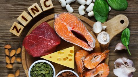 alimentos zinc