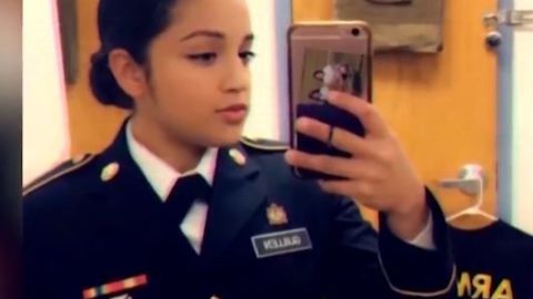 La militar hispana Vanessa Guillén.