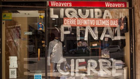 Miles de emprendimientos como este ya habían cerrado en los últimos dos años, en medio de una severa recesión.