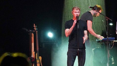 Tim Bendzko actuó durante los tres conciertos.