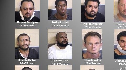 Arrestan a 34 depredadores sexuales en California.