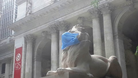 Sede central de NYPL, 5ta Avenida con 42 St