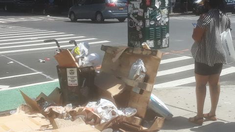 Volcanes de basura en la ciudad