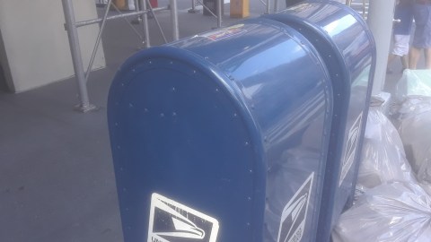 Buzones de correo USPS en Manhattan (NYC).