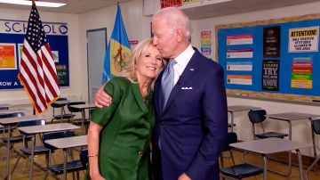 Jill Biden habla del amor y da consejos sobre el mismo.