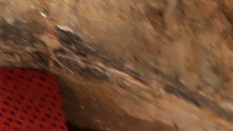 La pequeña mueve las manos en señal de que se encuentra con vida.