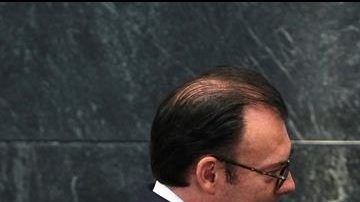 Luis Videgaray y Enrique Peña Nieto.