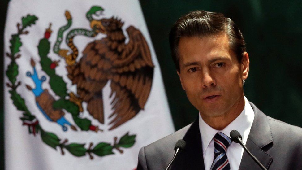 Peña Nieto fue presidente de México de 2012 a 2018.