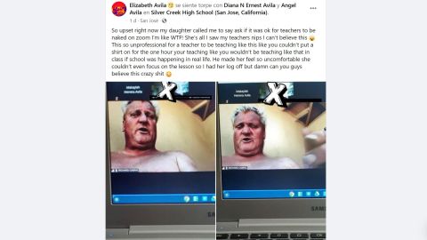 La madre de la estudiante publicó la denuncia en Facebook.