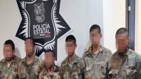 FOTOS: Caen 6 sicarios del Cártel del Noreste con arsenal a unas millas de la frontera
