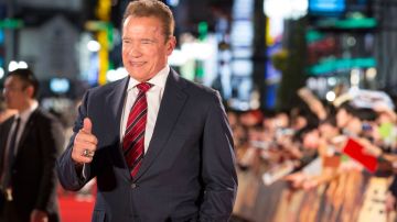 Arnold Schwarzenegger en la premiere de "Terminator: Dark Fate" en Tokio