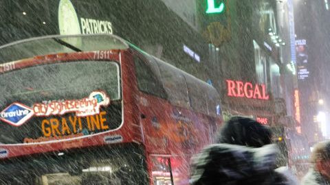 Se espera mucho frío y nieve, sobretodo en el este.