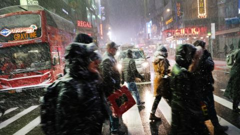Se espera mucho frío y nieve, sobretodo en el este.