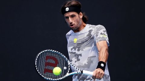 Feliciano López en el Australian Open de 2020.