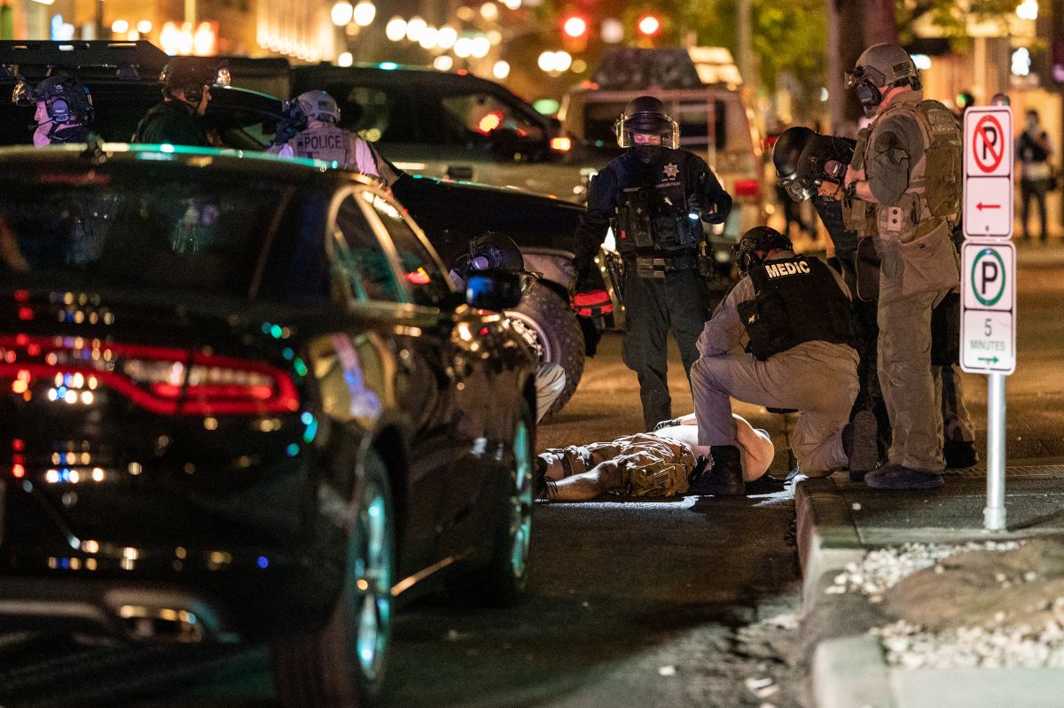 Aaron “Jay” Danielson, del grupo supremacista "Patriot Prayer", murió de un disparo en Portland.