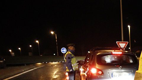 FRANCE-NEW YEAR-SECURITY-POLICE