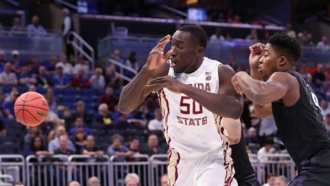 Michael Ojo en su etapa con Florida State.