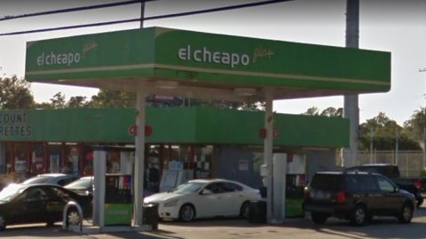 Una estación de gasolina El Cheapo