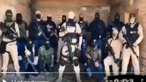 VIDEO: Cártel Santa Rosa de Lima advierte a CJNG que guerra por Guanajuato continúa