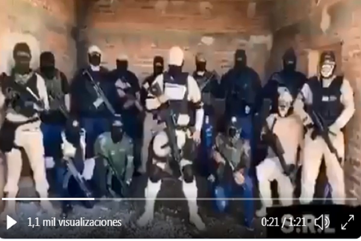 VIDEO: Cártel Santa Rosa de Lima advierte a CJNG que guerra por Guanajuato continúa