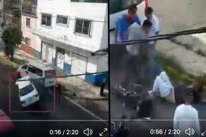 VIDEO: Caen padre e hijo por atropellar a hombre y luego rematarlo a machetazos