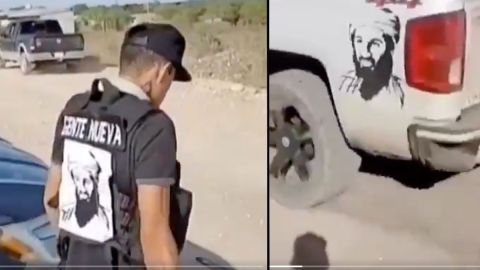 VIDEO: Gente Nueva del Cártel de Sinaloa porta ropa con rostro del terrorista Osama Bin Laden