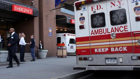 Emergencia hospitalaria en NYC.