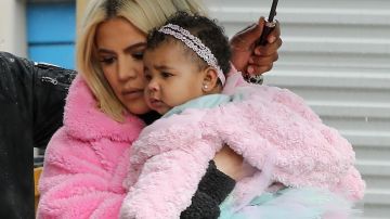 Khloé Kardashian y su hija True